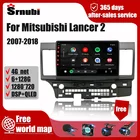 Автомагнитола для Mitsubishi Lancer CY 2007-2017 Android, мультимедийный видеоплеер 2 Din, навигация, стерео, DVD, Carplay, аудио колонки