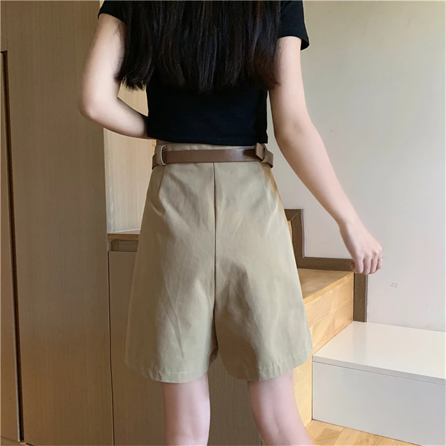 2023 Spring/Summer Women's Wear Korean Thin Casual Commuter Loose Shorts