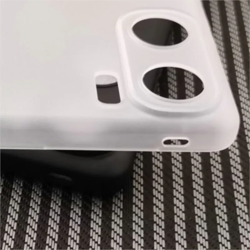 2 шт. черно-белые матовые Силиконовые чехлы из ТПУ для vivo iqoo neo 9 pro neo9 neo9pro