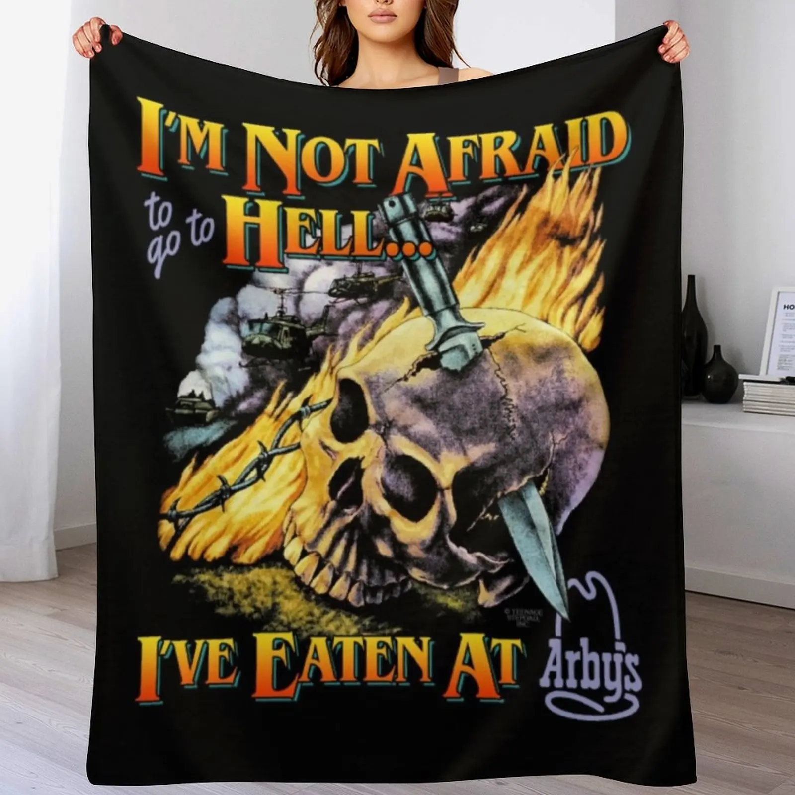 Футболка ArbysHell Arbys тяжелые мягкие одеяла