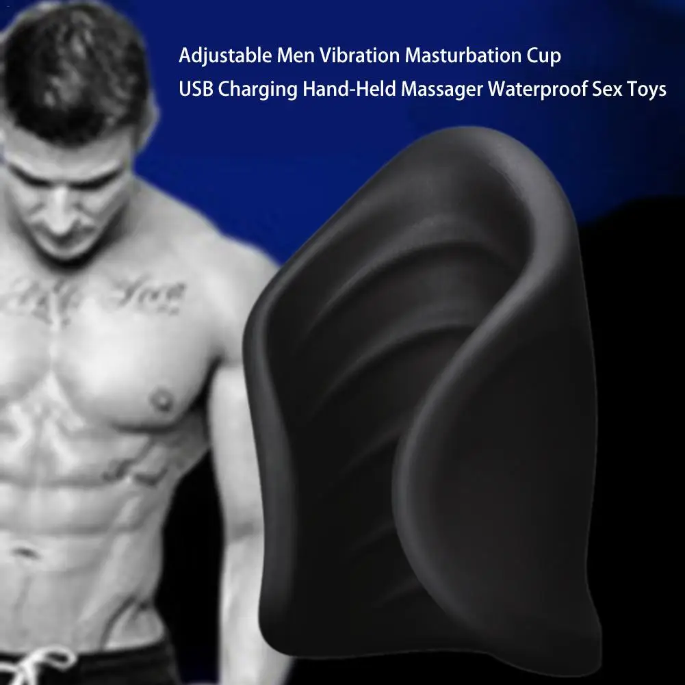 Регулируемый Мужской вибрационный мастурбатор USB зарядка Ручной Массажер