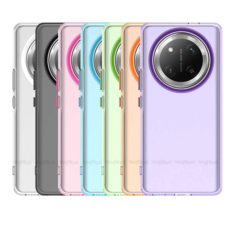 Чехол для Honor X9C чехол Capas противоударный цветной бронированный задний бампер