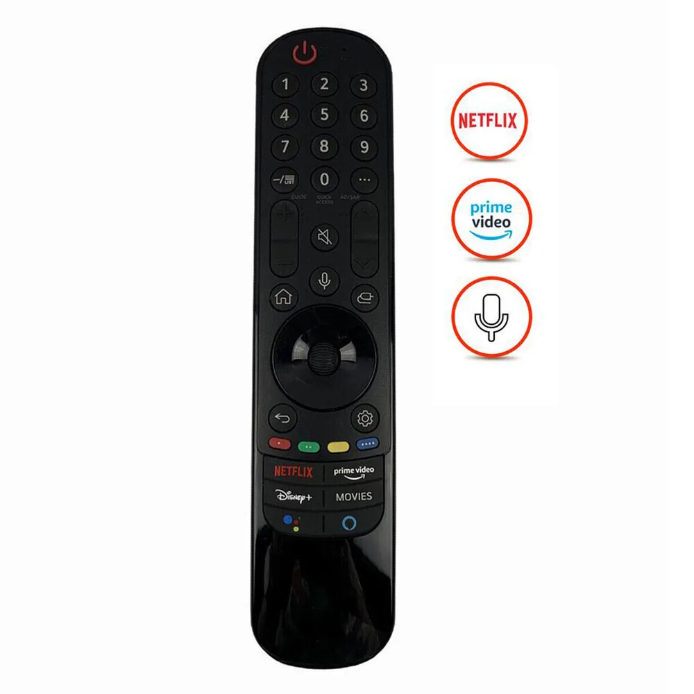 

Magic Voice Remote Control For LG MR21GC AKB76036509 NANO75 NANO80 NANO85 QNED90 QNED99 Series Smart LED LCD TV