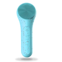 electric silicone facial brush cleansing skin massager face brush vibration sonic cleanser deep pore facial brush machine