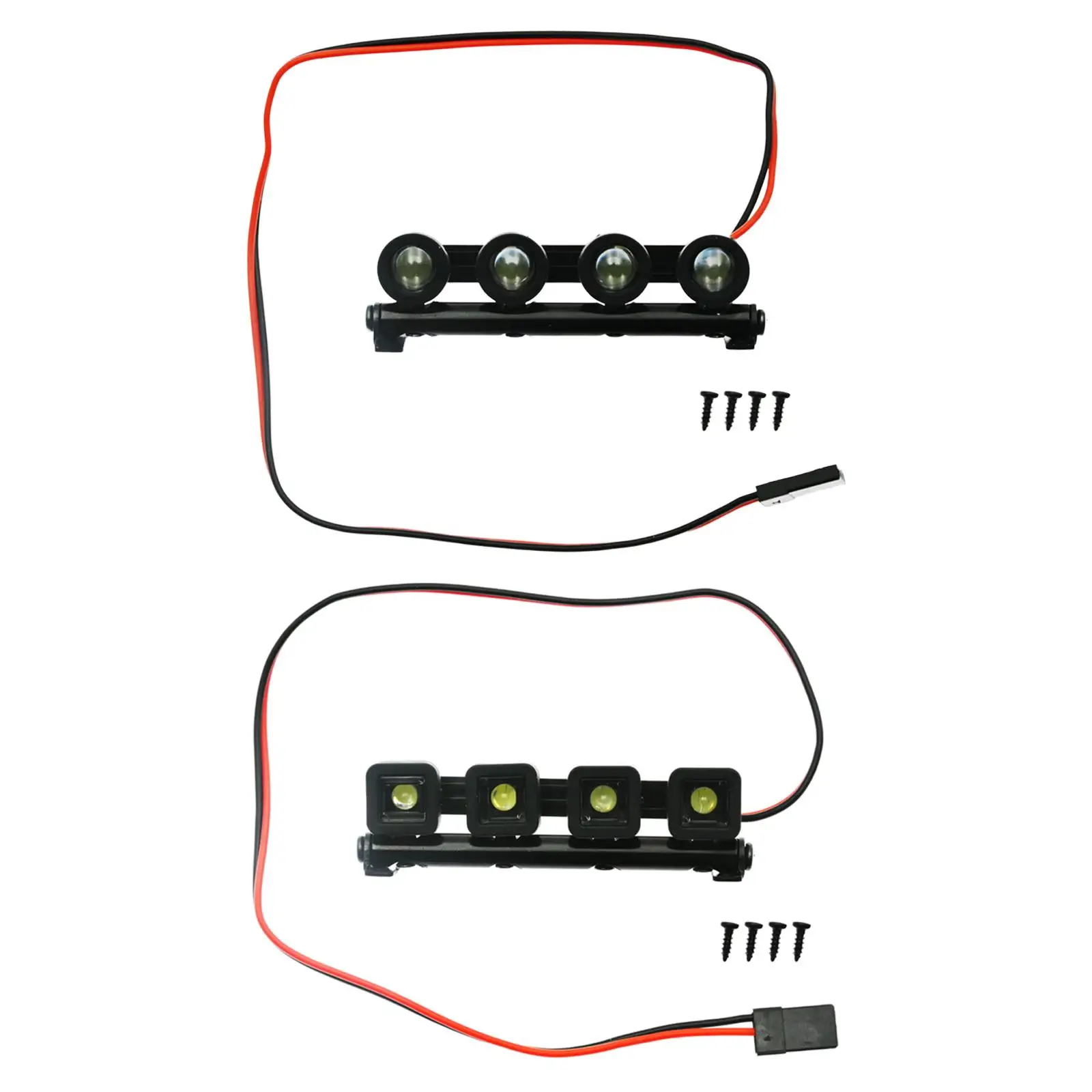 

1/24 RC Crawler Roof Lights Lamp Kit RC Car Lamp RC Car Roof Spot Lamp for RC