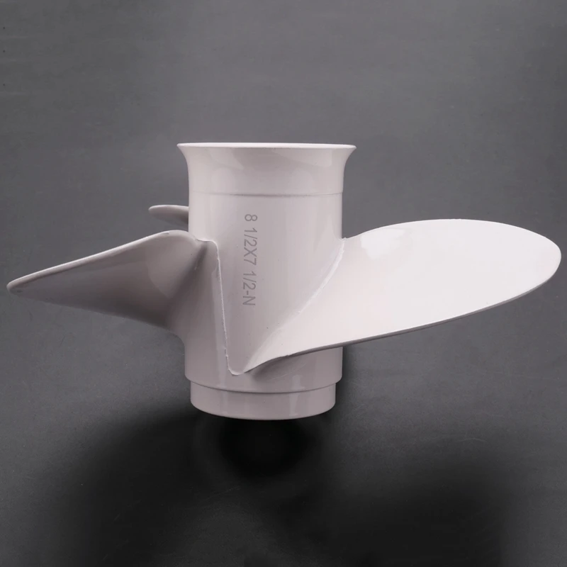 Лодочный пропеллер 6G1-45943-00-El 8 1/2X7 1/2 для подвесного двигателя Yamaha 6-8Hp алюминиевый