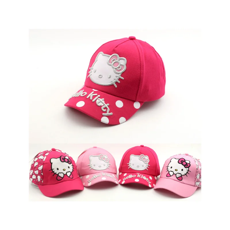 

Женская кепка с козырьком Kuromi Kawaii My Melody Cinnamoroll, шляпа из овечьей шерсти, детская бейсбольная кепка, кепки