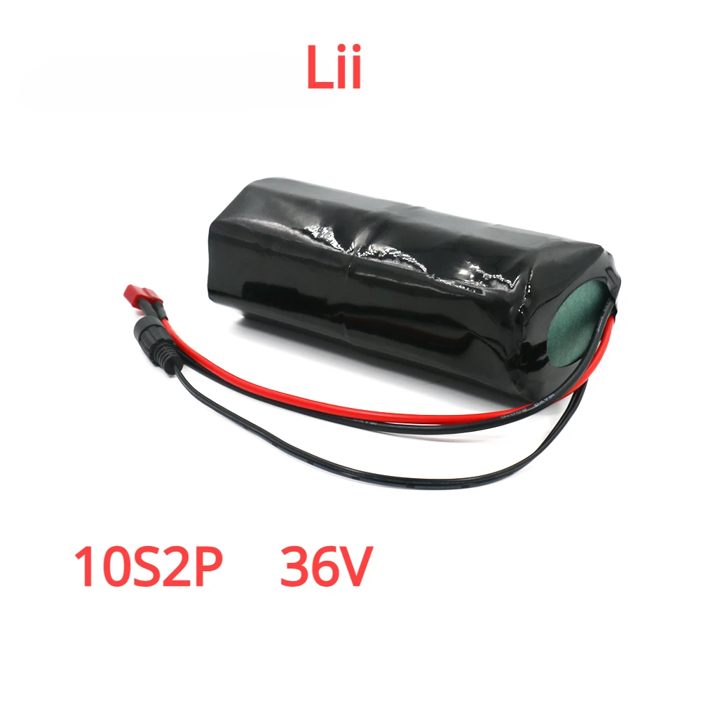 

Lii cylindrical 10S2P 36V 7Ah 18650 lithium LI-ION Rechargeable battery pack 400Watt 350W electric car bike bicycle scooter
