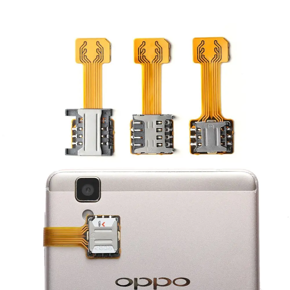 Универсальный TF Гибридный слот для Sim-карты адаптер двух SIM-карт Micro SD удлинитель