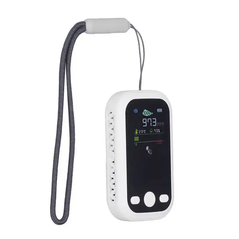 

Mini CO2 Detector Carbon Dioxide Detector Ultra HD Color Screen for Outdoor