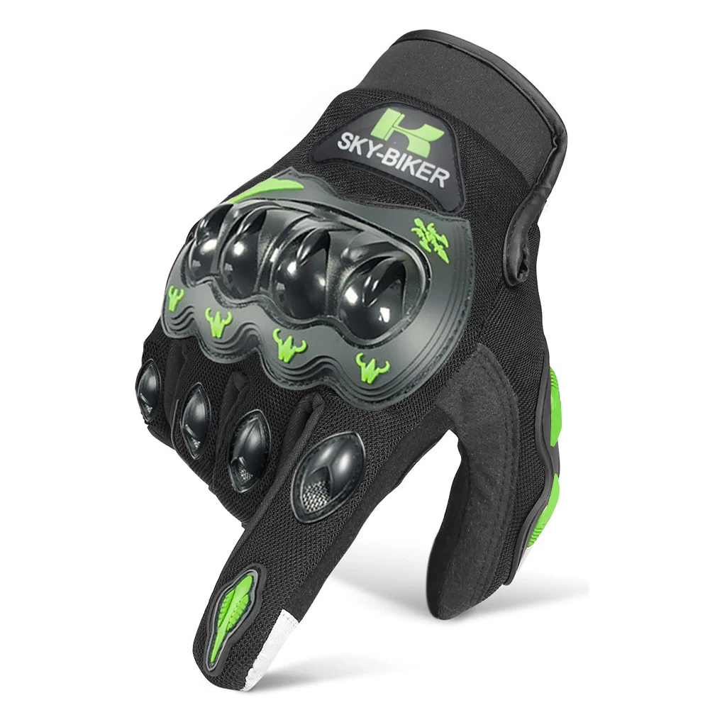 Перчатки для сенсорных экранов мотоциклов дышащие спортивные защитные митенки с
