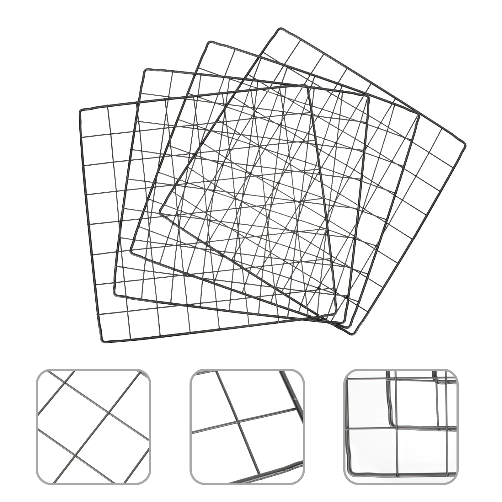 

4 Pcs Panel Pet Accessories Dog Gate Assembled Iron Fencings Sport DIY Supplies Puppy Fence Cage Multifunctional