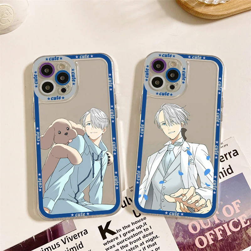 

YURI On ICE Phone Case for iPhone 11 12 13 Mini Pro Max 14 Pro Max Case shell