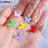 15pcs silver color butterfly pendants charms for jewelry making accessories diy handmade women earrings bracelets necklaces gift