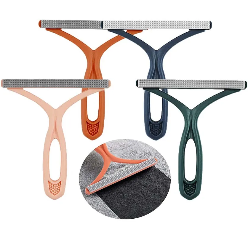 

Silicone Lint Remover Double Sided Pet Hair Remover Clean Tool Shaver Sweater Cleaner Fabric Shaver Scraper For Clothes Carpet