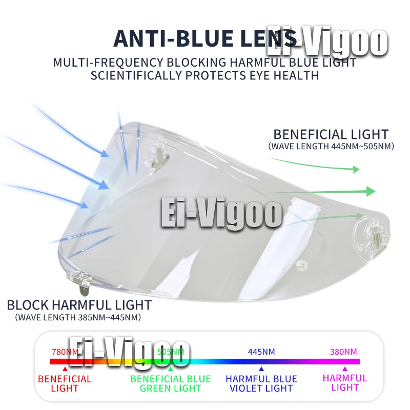 Козырек для шлема мотоциклетных шлемов AGV козырек ночного видения чехол линз K6