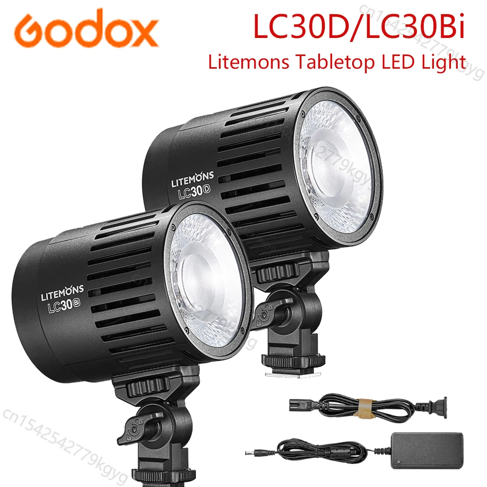 

Godox LC30D LC30Bi Litemons Handheld Tabletop LED Light For Live streaming Product Photography Tabletop Shooting