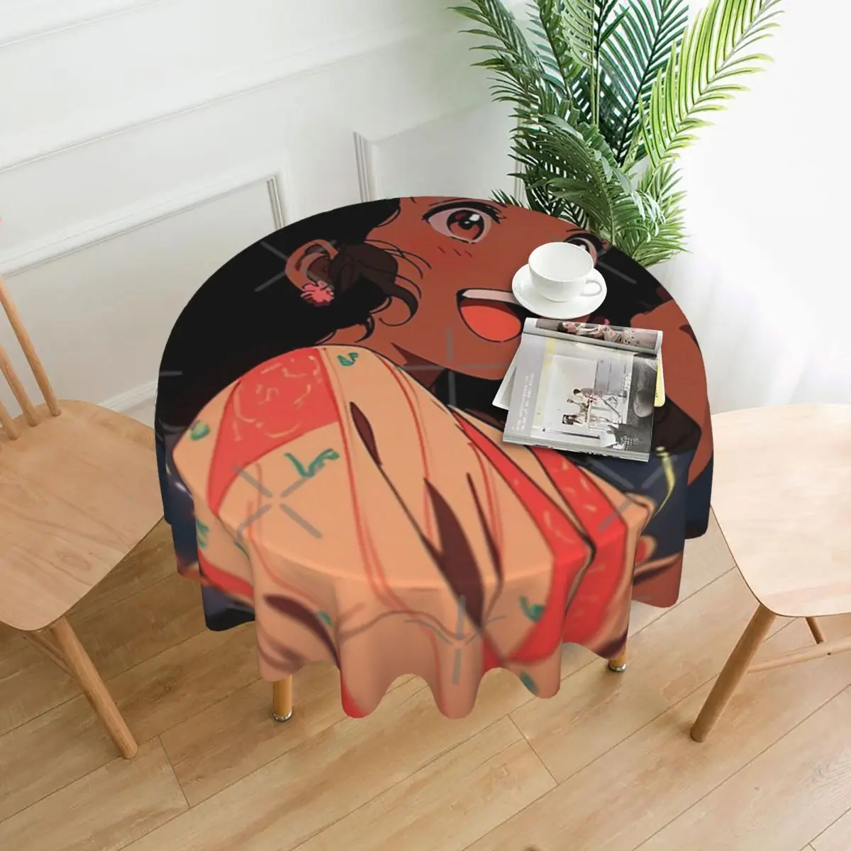 

Водонепроницаемая Декоративная скатерть Lofi, 60 дюймов, 152 см