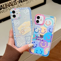 for iphone 11 case funny vintage smile phone case for iphone 12 13 case fundas iphone xr x xs 13 pro max 7 8 plus 12 mini cover
