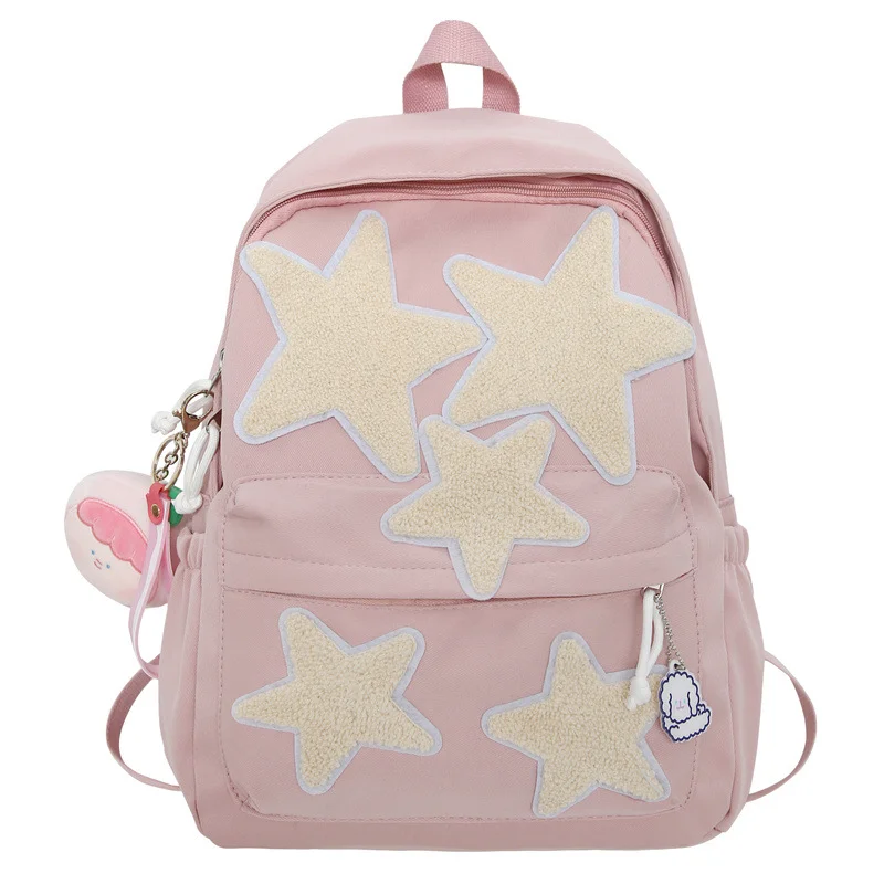 

Campus Bookpack Primary and Secondary School Students Schoolbag Adolescent Girls Backpack Multi-functional Large Capacity