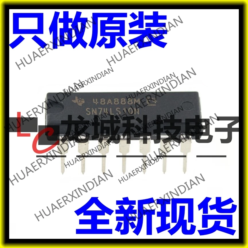 

10 шт./лот Новый SN74LS10N 74LS10 IC DIP-14 в наличии