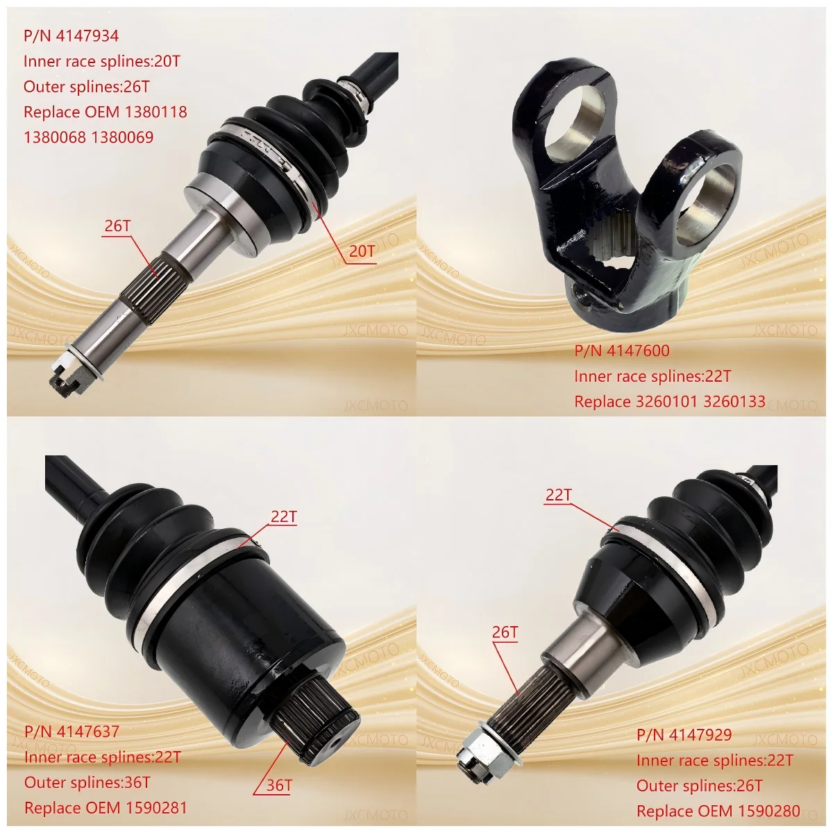 Фото КОМПЛЕКТ ДЛЯ РАЗВОДКИ DOJ и CV ДЛЯ SPORTSMAN 500 и SPORTSMAN X2 TOURING 500 3260101 3260133 1380098 1380099 1380119 №3