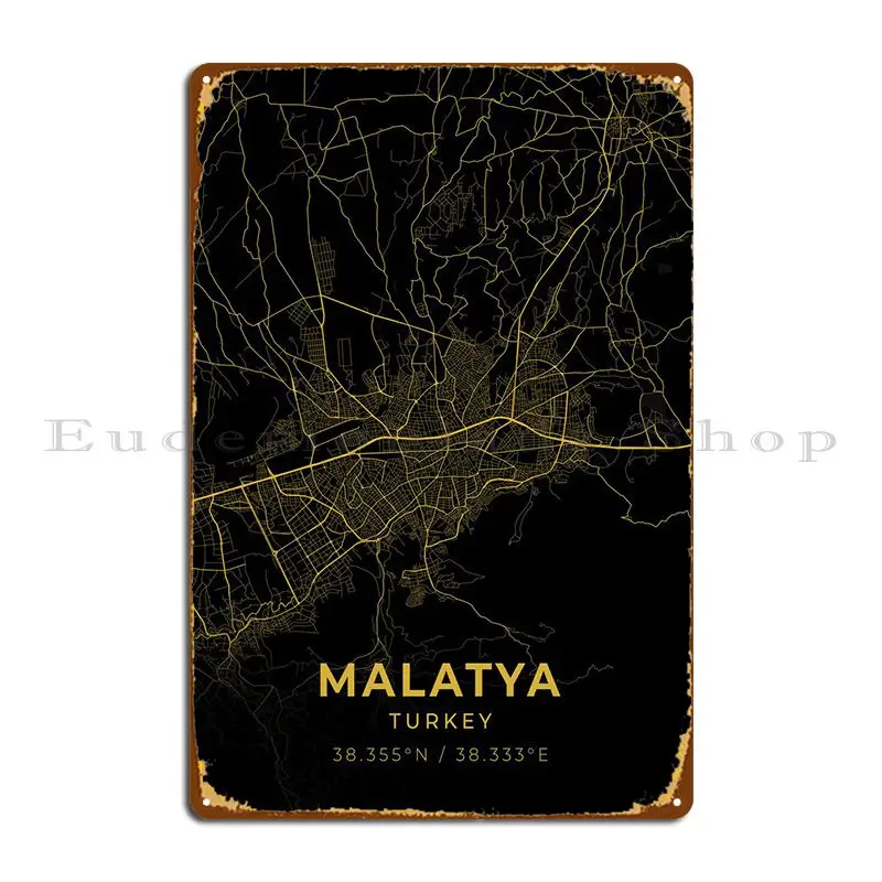 

Malatya Turkey Metal Plaque Poster Pub Customized Wall Cave Personalized Bar Tin Sign Poster