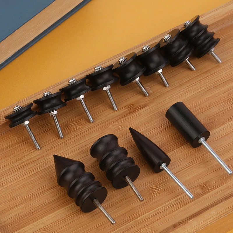 8-размерный кожаный край электрическая полировка сандалового дерева кожа