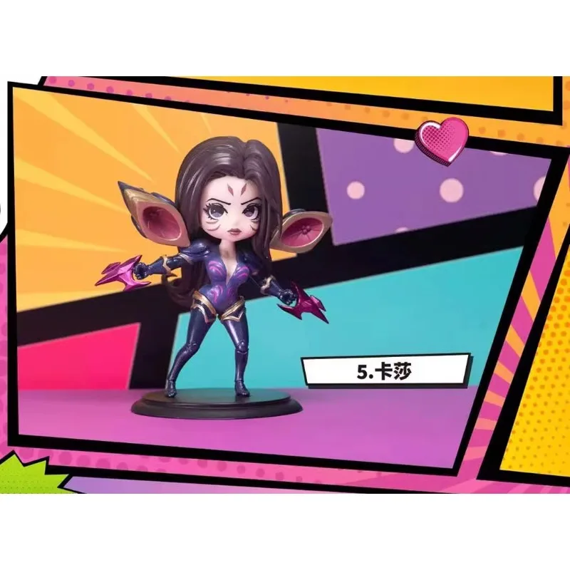 Фото Bandai CALS POP LOL League of Legends Miss Fortune Серафин кайтлин кирмаман версия экшн-фигурки модели игрушки Сюрприз подарок №5