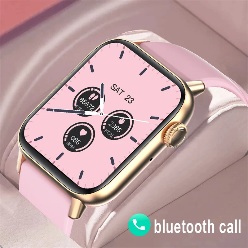 

Смарт-часы с Bluetooth и термометром, 2023 дюйма, для мужчин и женщин