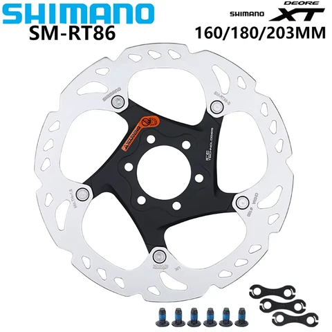 Тормозной ротор SHIMANO RT86 DEORE XT 6 болтов 160/180/203 мм