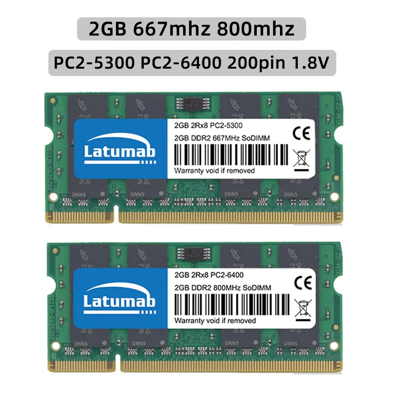 Рисунок 3 - Latumab оперативная память DDR2 4 ГБ