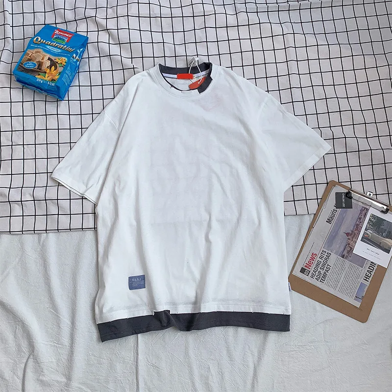 

Tshirt leisure T shirt Casual Summer Cotton One color 2021 summer women wear shirt