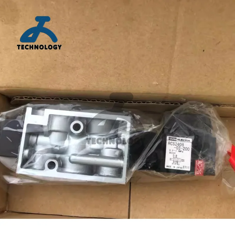 Оригинальный электромагнитный клапан kuроды RCS3408 RCS3408-D24 RCS3408-D24L RCS3408-NB-D24G RCS3408-03-D24L
