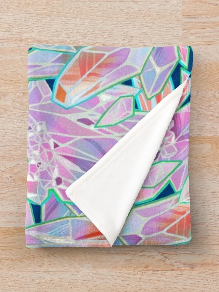 Хрустальная змея Радужный единорог Плед Роскошные модные одеяла для диванов