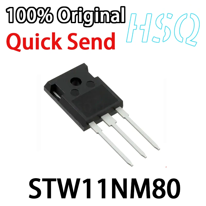 1PCS W11NM80 STW11NM80 Field Effect Tube 11A 800V New | Pneumatic Parts