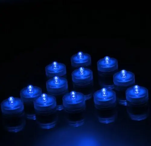 

Водонепроницаемые светодиодные свечи Ritesdepot, 24 шт., 9 цветов