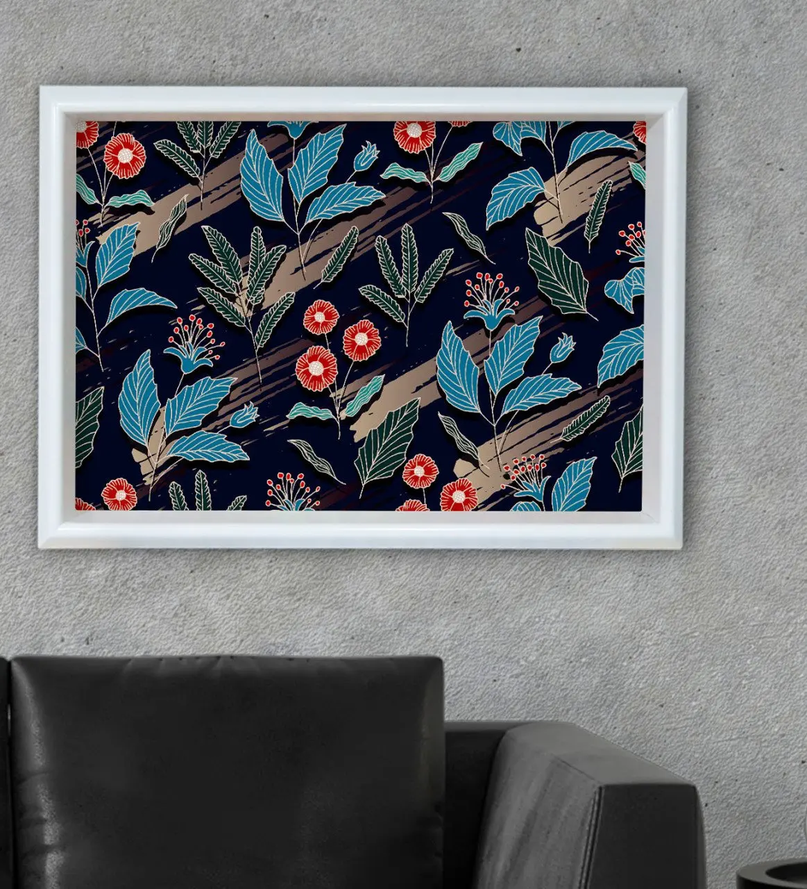 

BK Подарочный деревянный стол в рамке с цветочным дизайном на заказ 46x66 см-3