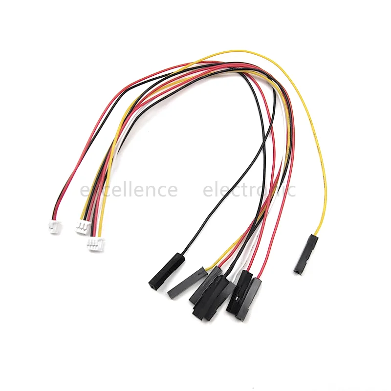 

5PCS MX1.25 Расстояние до кабеля DuPont 10 / 15 / 20cm Соединительная линия 1P2P3P4P6P8P10P
