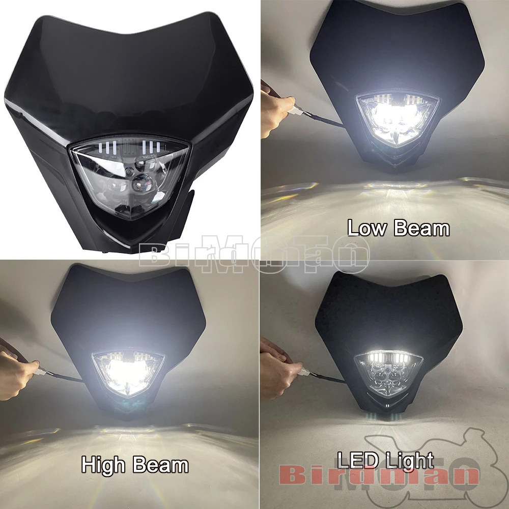 Мотоциклетная передняя фара для Enduro с ярким/ближним светом GASGAS EC250/300 EC250F/350F EX 300 250F