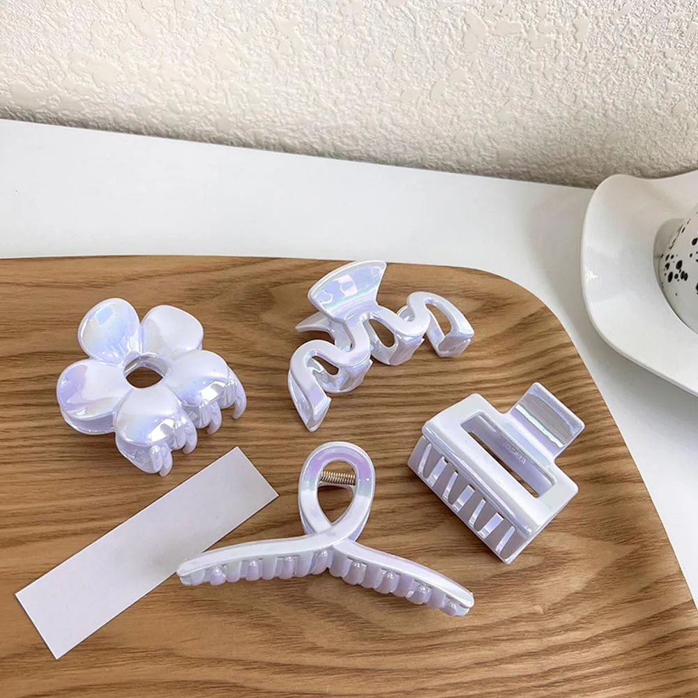 

1 шт., заколка-краб для волос, из акрила