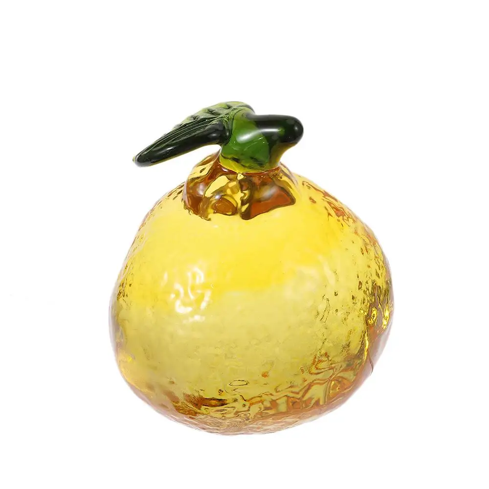 Стеклянная оранжевая фигурка оранжевого цвета 47 6*52 4 мм хрустальная статуя