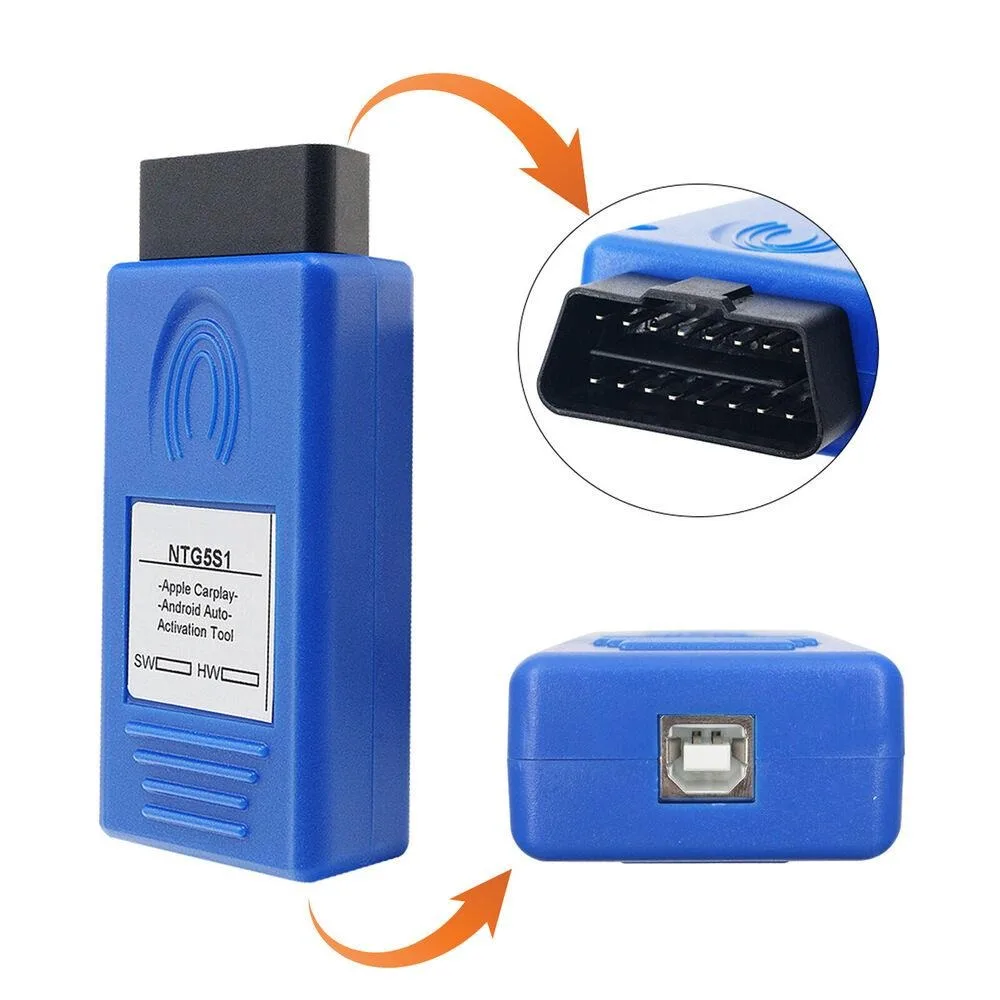 AUX OBD2 инструмент автоактивации CarPlay NTG5S1 для Apple/Android Авто OBD активатор автомобильный инструмент для диагностики автомобиля для Mercedes-Benz