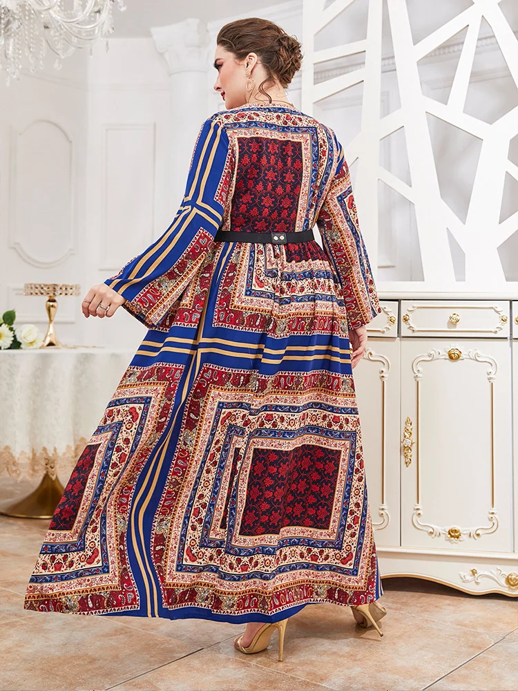 Рисунок 2 - Женское платье-макси с длинным рукавом