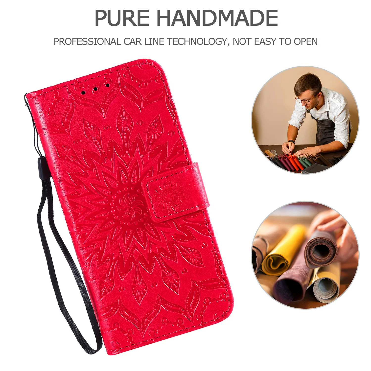 Leather Wallet Case For Samsung Galaxy J1 2016 J2 Pro J3 J5 Prime J7 2017 J4 J6 Plus J8 2018 Holder Flip Stand Cover Phone Coque