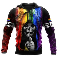 fashion funny skull 3d printed mens hoodie and sweatshirt fall unisex zip hoodie sportswear casual