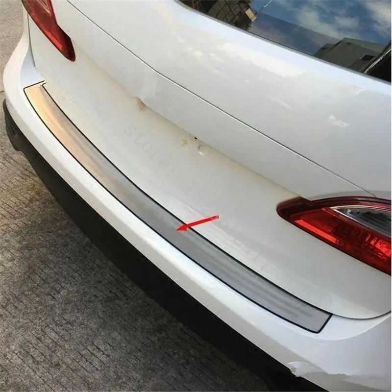 

Защита для заднего бампера автомобиля, ступенчатая панель, крышка багажника, Накладка на порог, отделка багажника, аксессуары для украшения...