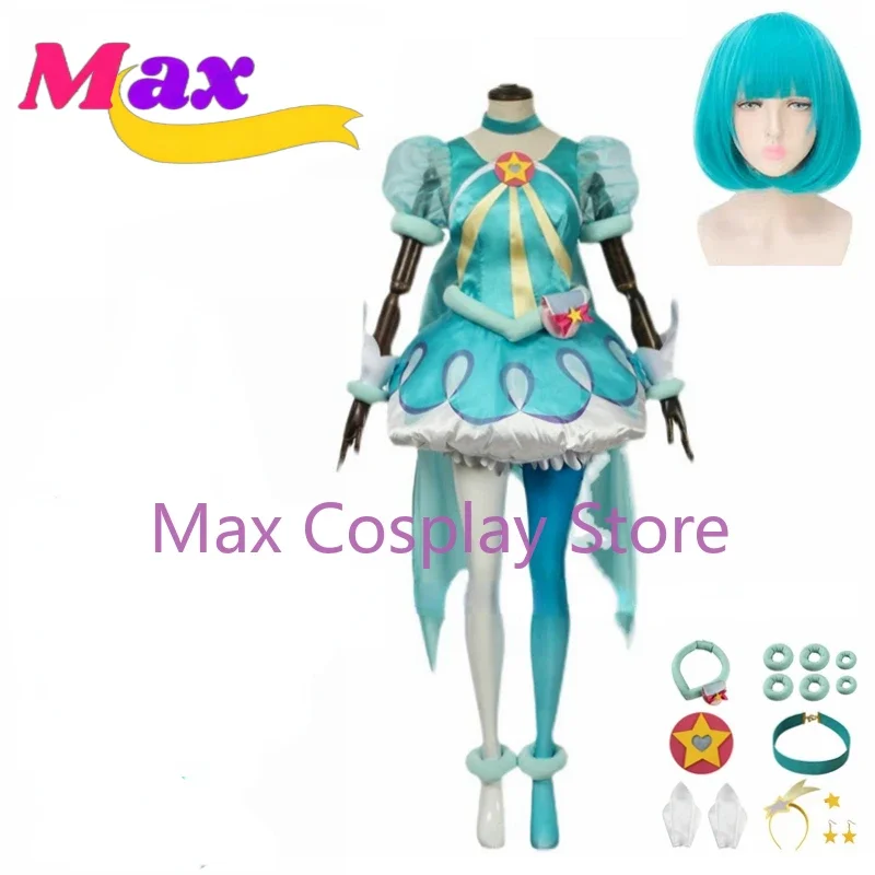Фото Max Star Twinkle Cure Hagoromo Lala Cure Milky Косплей Костюм для Хэллоуина, Рождества, Нового года, индивидуальный размер №1