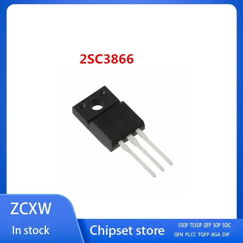 

10 шт./партия 2SC3866 C3866 TO-220F 3A 900V NPN