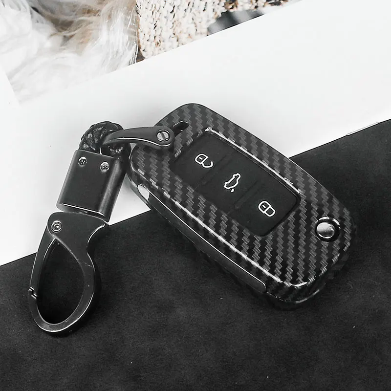 

Чехол для автомобильного ключа, чехол для Volkswagen POLO, Tiguan, Passat B5, B6, B7, Golf, EOS, Scirocco, Jetta, MK6, Octavia, аксессуары